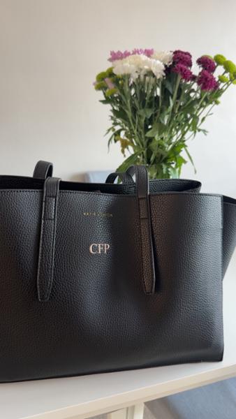 Tabi Large Tote Bag in Black