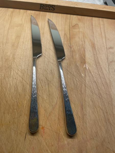 Steak knives found!