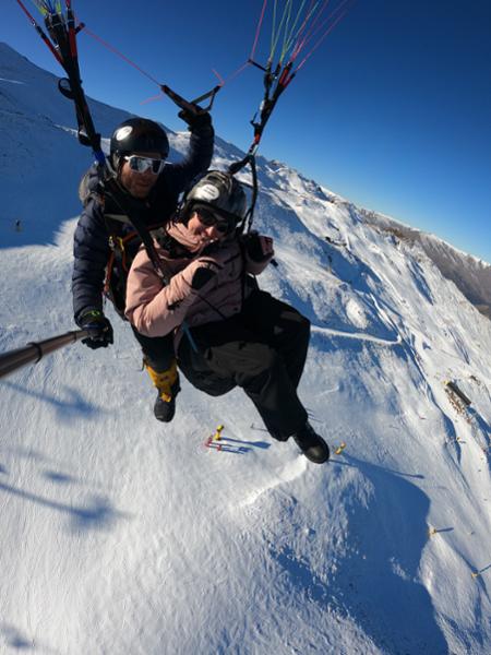 Paragliding - Skytrek Winter Paragliding - Queenstown