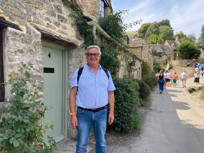 Enjoying a beatiful tour in the Cotswolds, with Evan Evan Tours