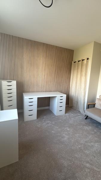 Panacea Wood Slats Wallpaper Light Oak Belgravia 1158