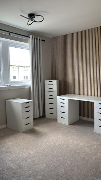 Panacea Wood Slats Wallpaper Light Oak Belgravia 1158