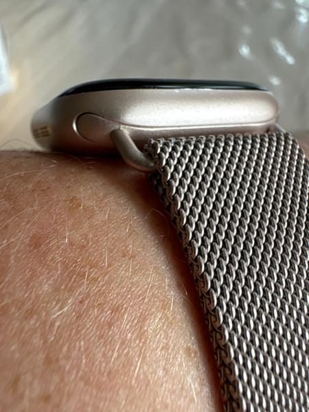 Sandstrøm Apple Watch mesh-rem 38-42 mm (rose gold)