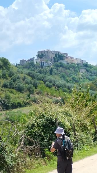 Via di Francesco, da Rieti a Roma