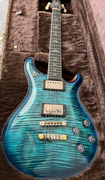 PRS Wood Library McCarty 594 10-Top Electric Guitar in Cobalt Blue