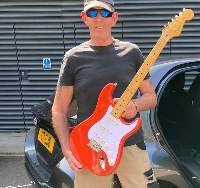 Squier Classic Vibe '50s Stratocaster in Fiesta Red