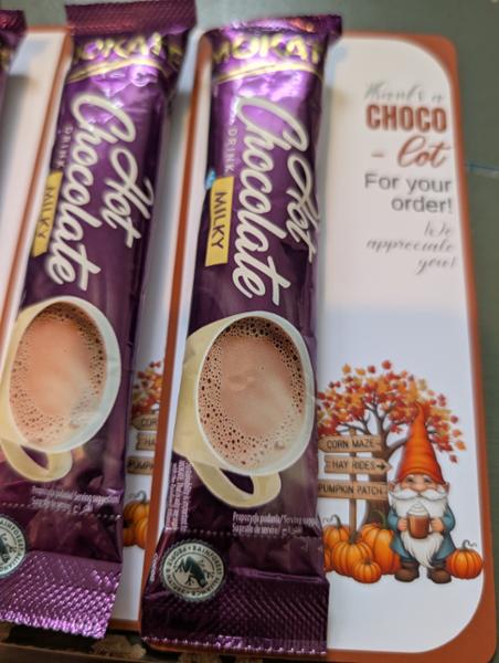 Mokate Instant Hot Chocolate, 100 Sachets, Bulk Buy, Rainforest Alliance Certified