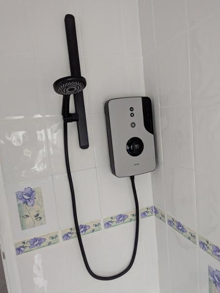 Triton Showers ENlight Back to Wall 9.5kW Grey Electric Shower