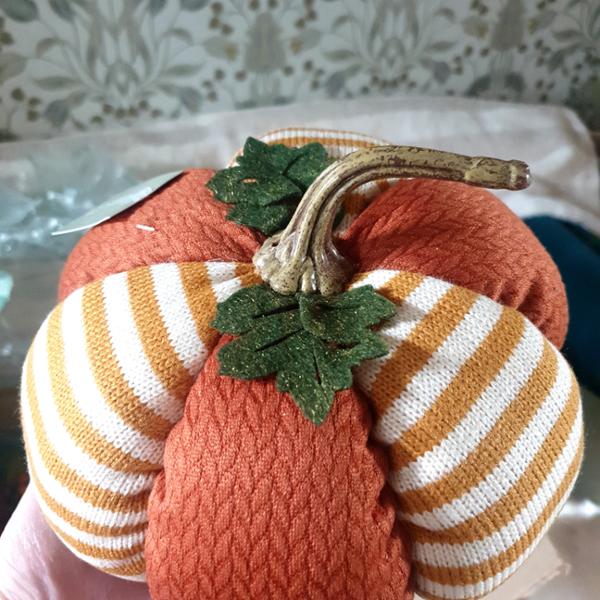Autumn Knitted Pumpkin Multi | Floralsilk