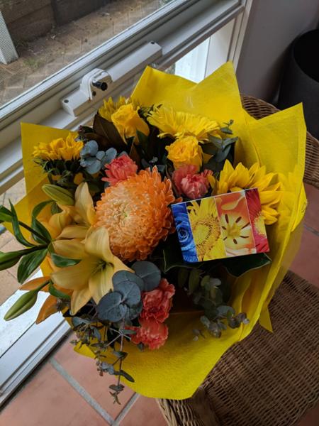 Good service. Great flowers.