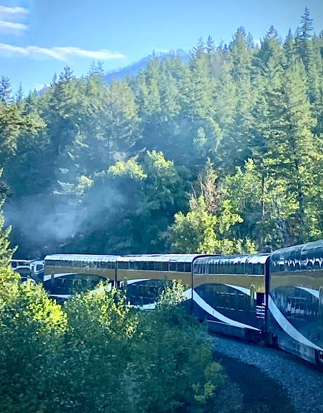 Canadian Rockies featuring Rocky Mountaineer on 08/17/2025