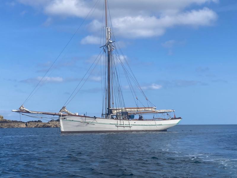Great hands-on sailing on a traditional boat