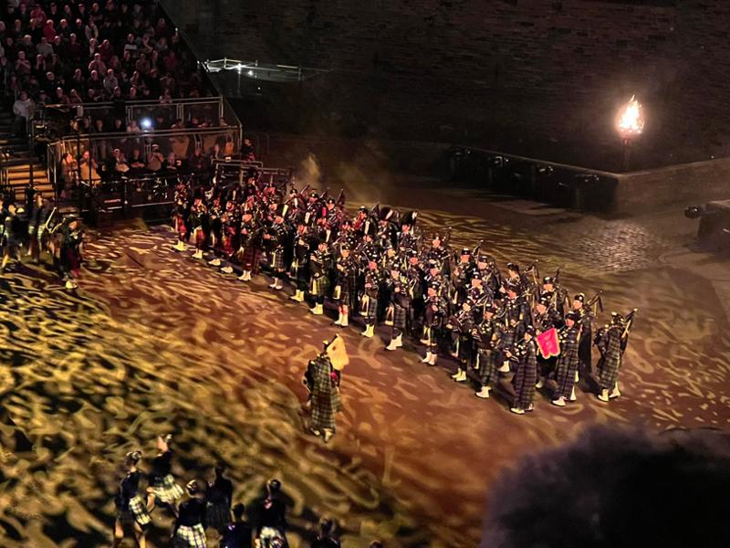 Discover Scotland featuring Military Tattoo on 08/17/2025
