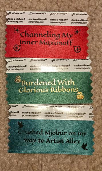 3 x 1-5/8 Custom Badge Ribbon