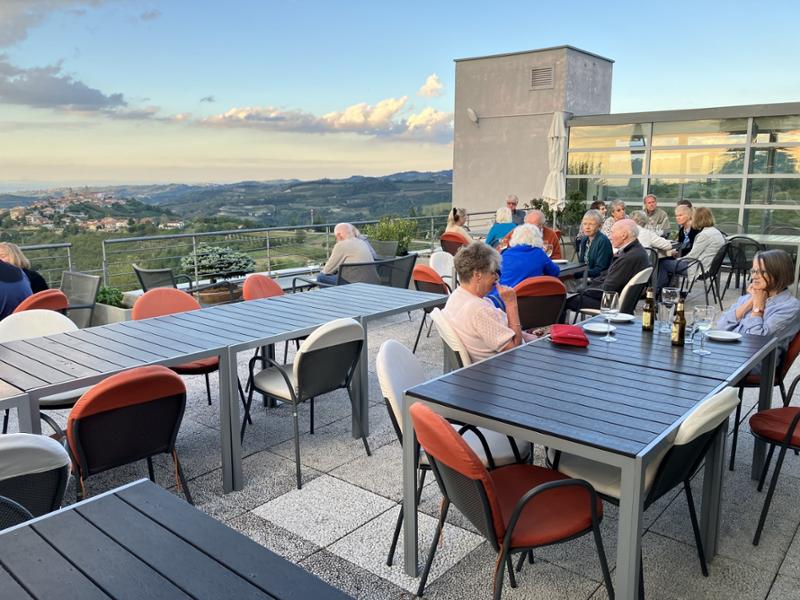 Stunning scenery, great wines, superb hotel, graded walks