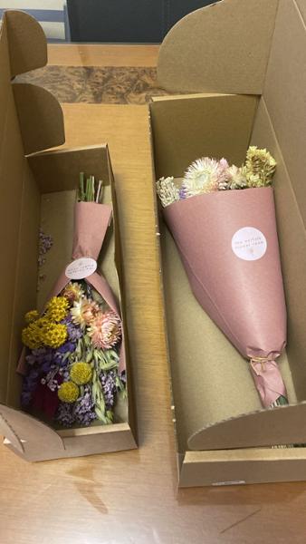 Mini Pastel Dried Flower Bouquet