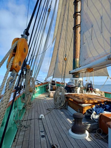 Sailing on Pellew to The Scillies July 2025