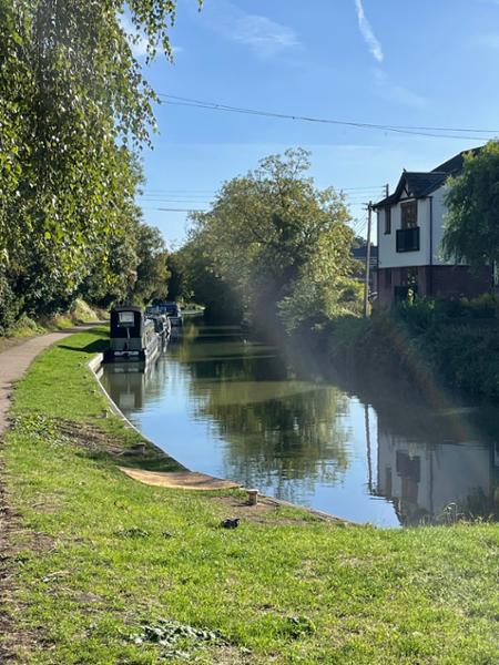 Kennet and Avon canal.