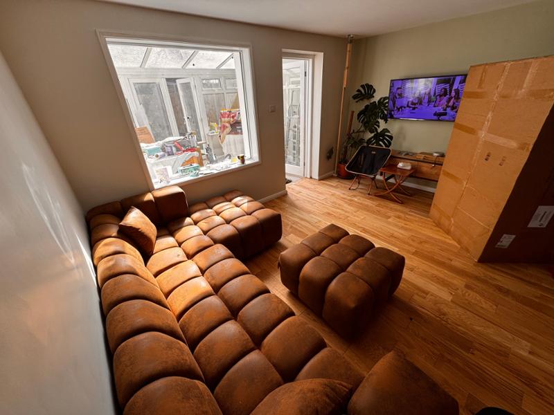 Reasonable comfy sofa in short space of time!