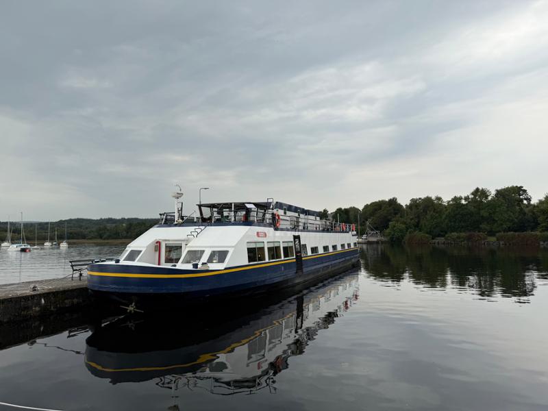 Floating Up the Shannon River