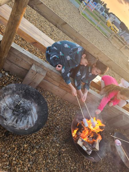 Lovely camping trip.