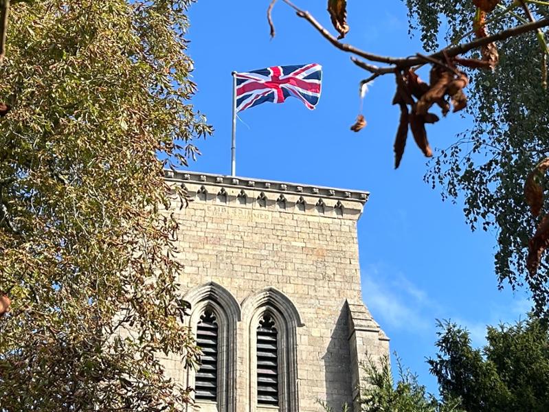 Great service, fantastic flag