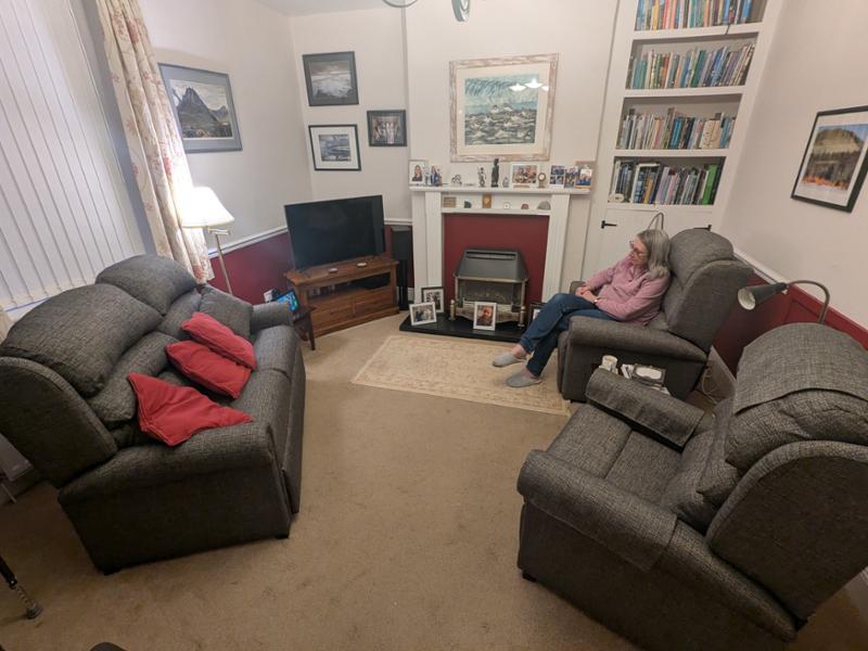 New sitting room comfort