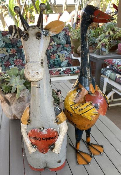 Metal Animals of Delight -Both Indoor and Outdoors