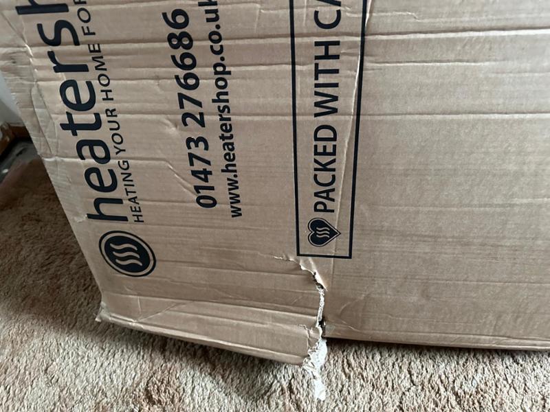 Poor packaging