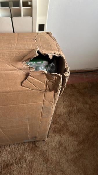 Poor packaging