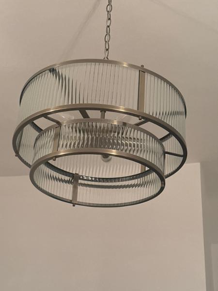 Antique light fitting