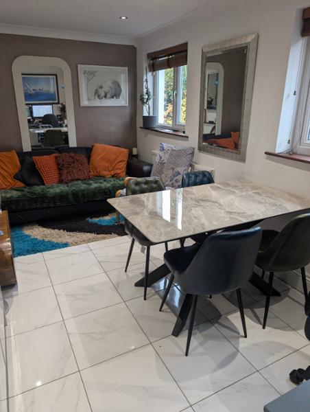 Outstanding service while table and chairs are high quality/beautiful