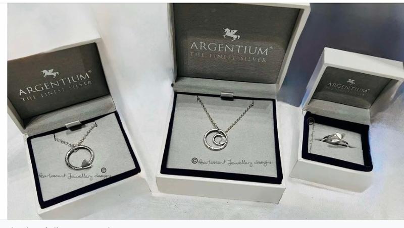 Argentium Branded Ring Jewellery Box