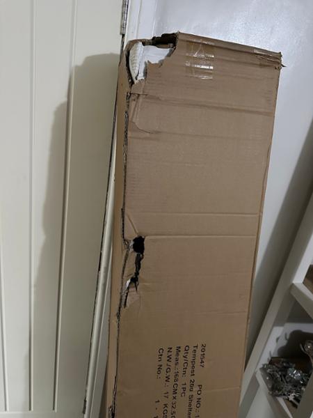 Damaged items