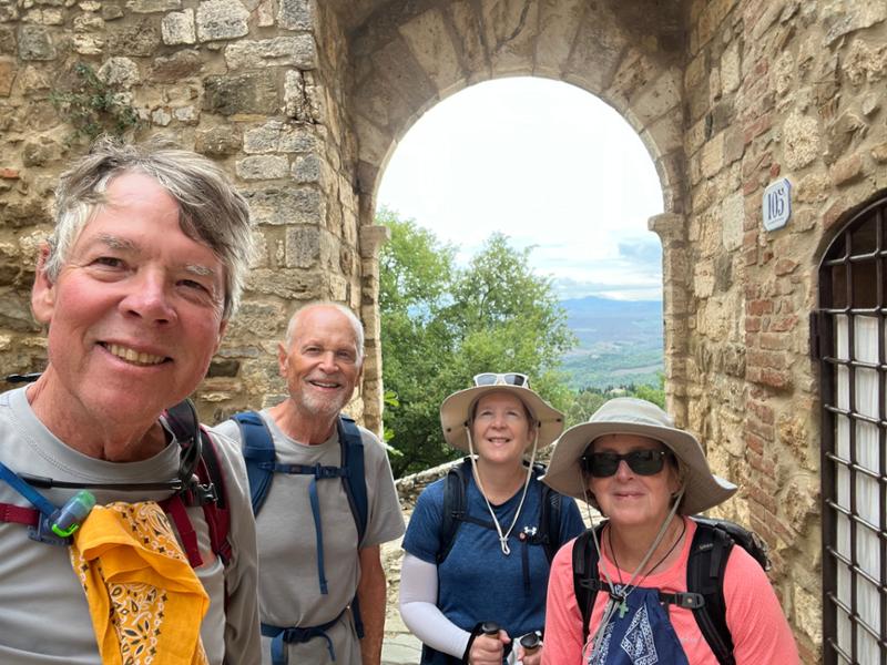 Our VF hike from Siena to Roma exceeded expectations thanks to SloWays