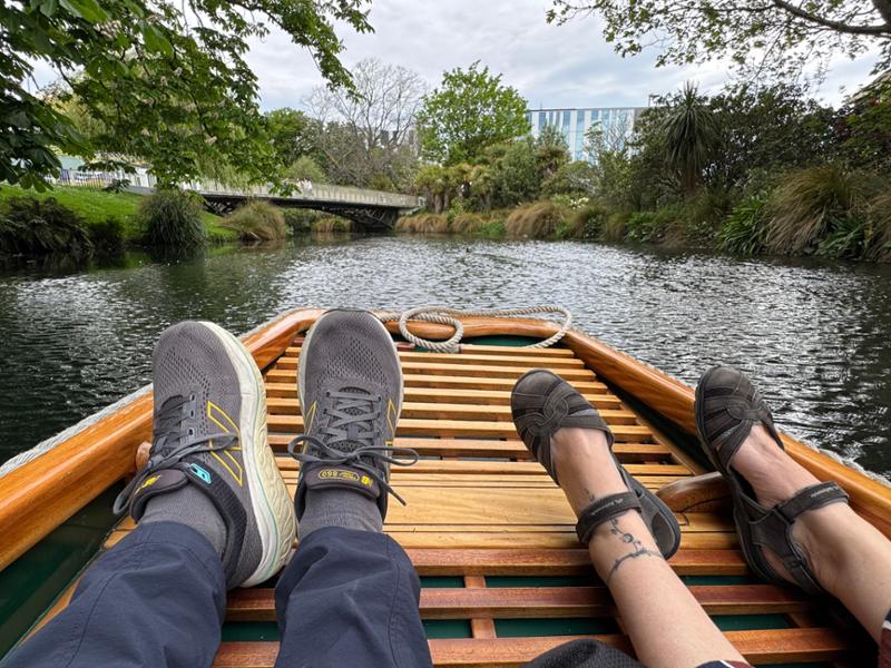 Punting on the Avon