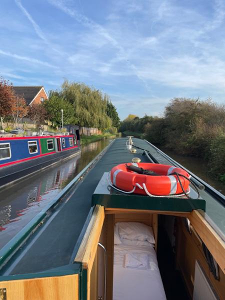 First canal boat trip