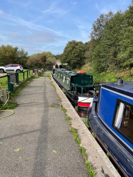 First canal boat trip