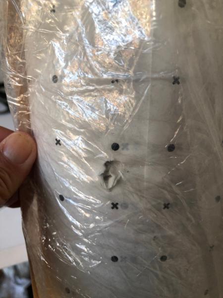Received damaged paper