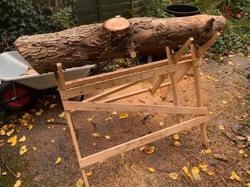 Husqvarna Wooden Sawhorse