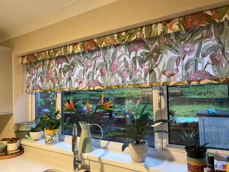 My fabulous new kitchen blind