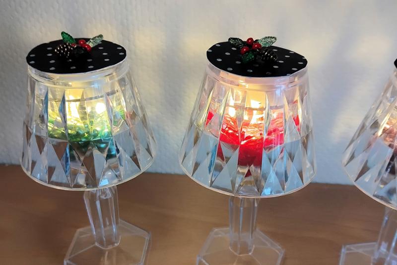 Mini Table Lamps -Set of 6