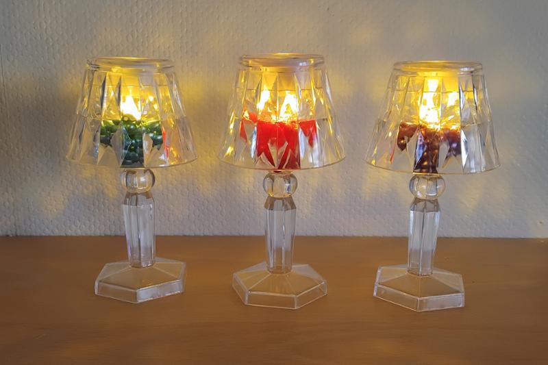 Mini Table Lamps -Set of 6