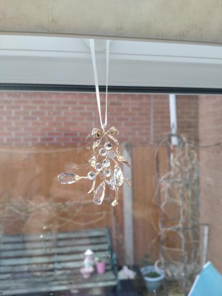 Swarovski mistletoe decoration