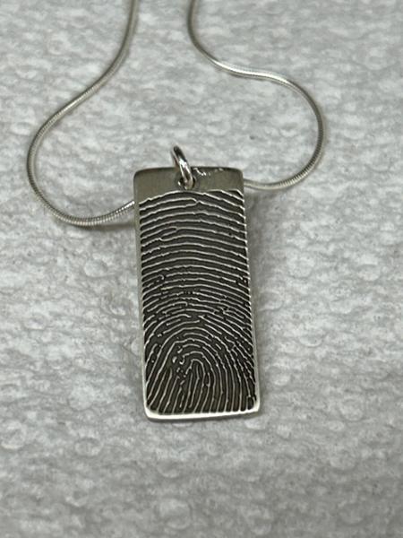 Thumbprint Necklace. It will be cherished!