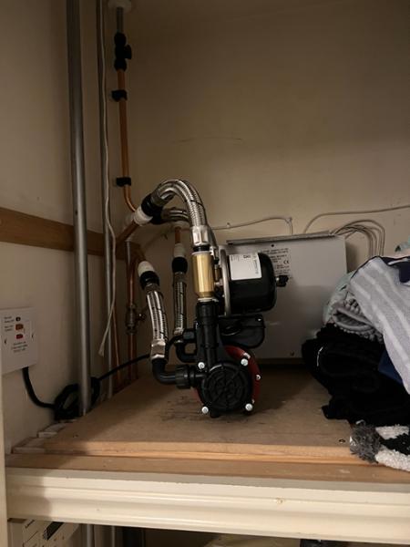Shower pump