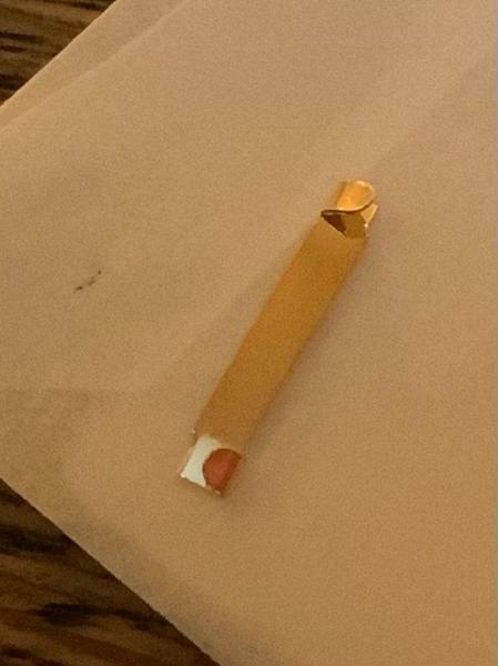 Broken clip but impeccable customer service response