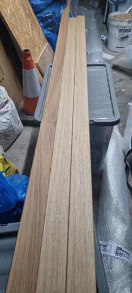 Don't buy 2.4m and 4.4m White Oak rounded skirtings