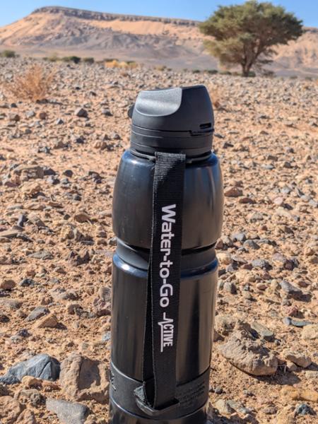 Superior bottle for 100km Sahara Trek