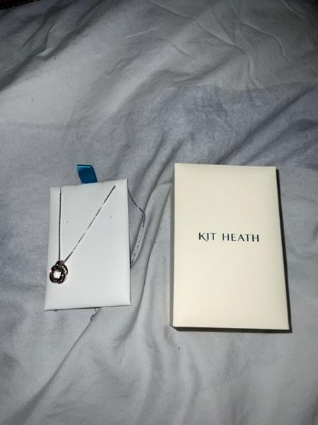 Kit Heath Bevel Trilogy Small Necklace | Women's Luxury Sterling Silver Necklace